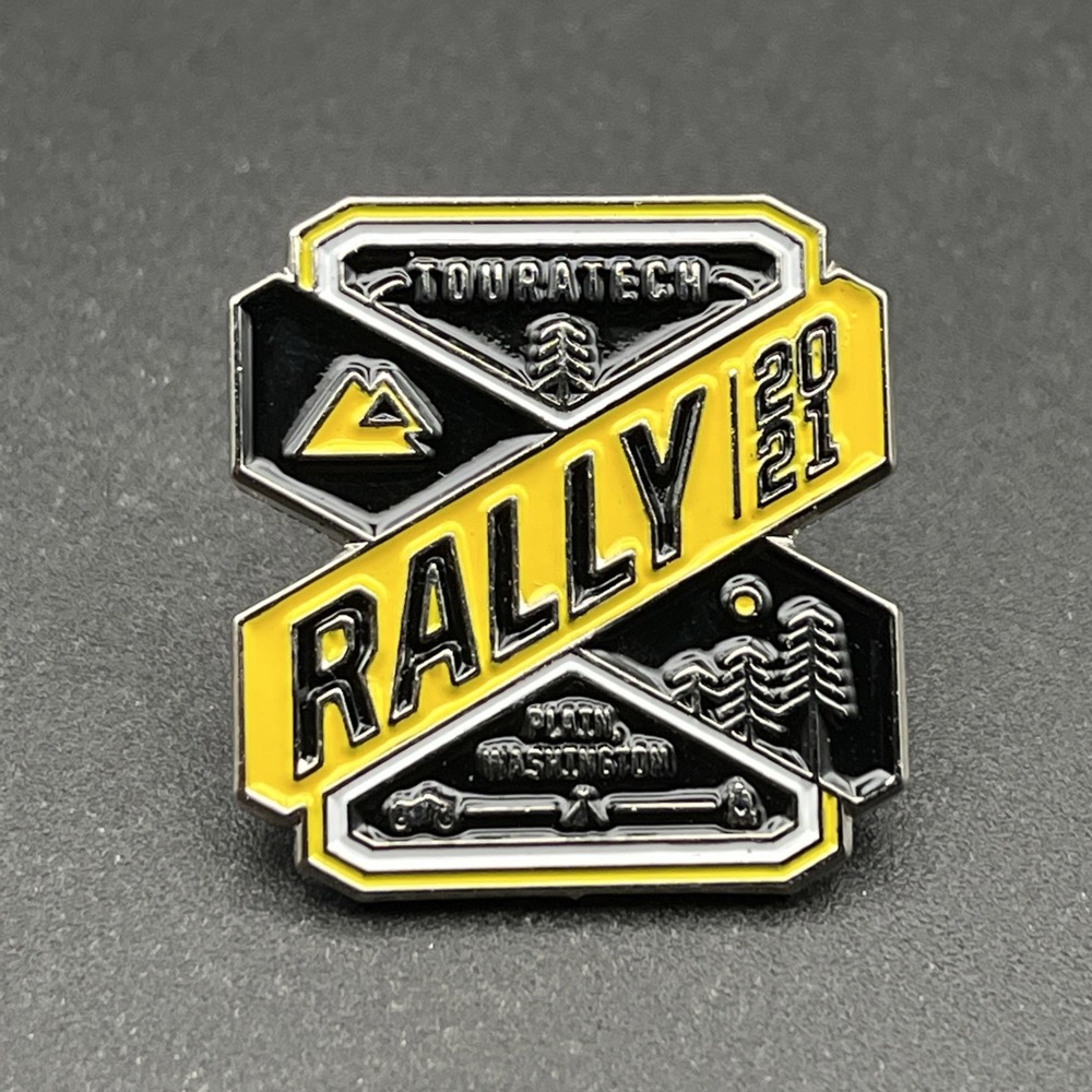 Touratech Rally 2021 Plain Washington State Lapel Hat Pin
